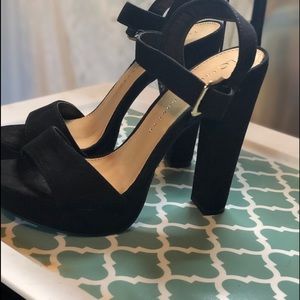 Lauren Conrad Black Heels